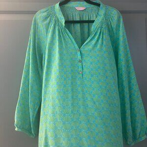 Lily Pulitzer silk blouse